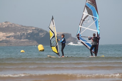 Cours windsurf débutant et intérmediaire 1h à Essaouira
