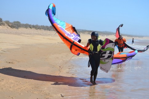 Kitesurfing course of 21hours in individual lesson in Essaouira