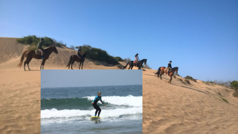2h de cours de surf à Essaouira + 2h de balade à cheval