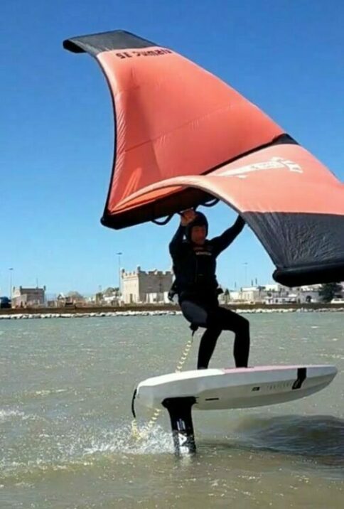 Cours de wingfoil de 2h à Essaouira: perfectionnement